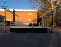 Podium de scène à faible coût, assemblage de scène, vente de scène de concert
