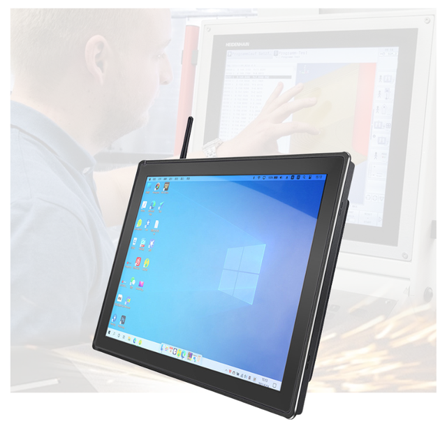 Custom Industrial Tablet PC with 10.1 10.4 12.1 Inch Touch Screen Fanless Embedded Linux & Windows Android Industrial Panel