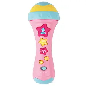 FiveStar Musical Toys For Kids Baby Infants Educational Microphone Toy With Music Sound And Light Up