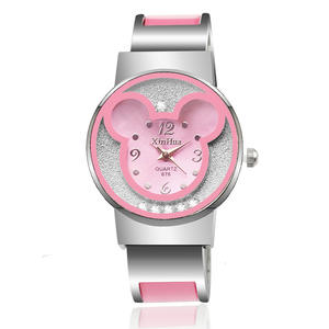 <span class=keywords><strong>Montre</strong></span>-Bracelet en alliage pour femmes, <span class=keywords><strong>Mickey</strong></span>, tendance, nouvelle collection, - Product Image 2
