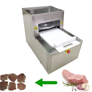 เครื่องกดเนื้ออุตสาหกรรมแบบหนัก รุ่นใหม่ ราคาโรงงาน สำหรับกดเนื้อหมู ชิ้นเนื้อชิ้นเล็ก เครื่องทำเนื้อนุ่ม เครื่องกดเนื้อไก่ เครื่องทำเนื้อวัวแบน - Product Image 2