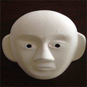 Máscara de <span class=keywords><strong>Halloween</strong></span> en blanco para pintura de bricolaje-Arte de cara de dibujos animados, artesanía para colorear de la Ópera de Pekín - Product Image 5