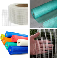 Rouleau de Maille en Fibre de Verre de Grande Taille Maille de Plâtrage Haute Densité Renforcée Résistance et Stabilité pour les Murs Plâtrage Plafonds