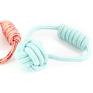 Juguete Masticable de Cuerda con Cesta de Algodón de 17 cm y 100 g para Mascotas, con Fibra Natural y Diseño de Cesta - Product Image 3