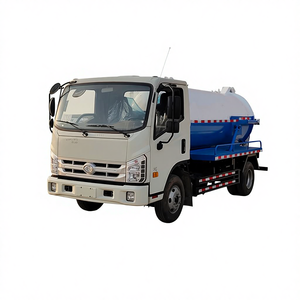 Camión de Alta Presión para Aguas Residuales y Camión de Vacío Foton <span class=keywords><strong>XND</strong></span> de 5m3 con Control de Motor PLC para Tanques Sépticos - Product Image 1
