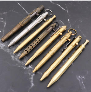 High Value Titanium Alloy Stainless Steel Bolt Style Metal <b>Pen</b> - Product Image 2