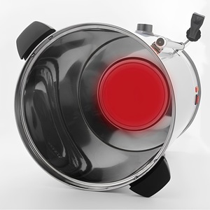 Distributeur d'eau chaude commercial Dkc en acier inoxydable 50L pour thé et boissons - Product Image 4
