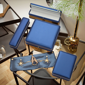 Luxe sieradendoosjes set van 8 stuks, mini sieradendoosjes, waterdicht, gepersonaliseerde PU sieradendoos - Product Image 4