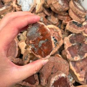 Tranche de bois fossile en cristal naturel de différentes tailles, cristal poli, dalle de bois pétrifié, tendance de la mode, décoration de la maison pour la Saint-Valentin - Product Image 5