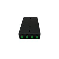 Box di Distribuzione in Fibra Ottica FC SC/LC/ST, Mini Box Terminale Ottico, Box Terminale da Scrivania FTTH