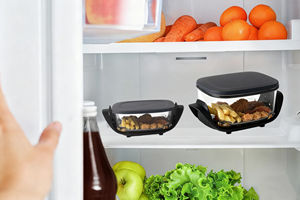 Vente directe d'usine Friteuse à <span class=keywords><strong>air</strong></span> en verre 4,5L 2,5L Double panier 1500W Puissance Écran tactile visible Multi-cuiseur pour la maison - Product Image 2