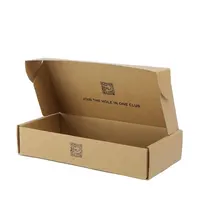 Boîte d'emballage en papier ondulé, avec trou d'air, pour chien et chat, à emporter en vente