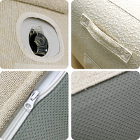 Canapé Gonflable d'Extérieur Luxe en Promotion – Chaise Longue Gonflable Durable Antidérapante pour Patio, Bord de Piscine et Resort