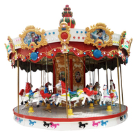 Enfants Fairground Horse Ride Custom Amusement Antique Merry Go Round à vendre