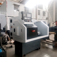 Mini tour cnc chine bureau tour automatique machine ck0640 petit tour cnc
