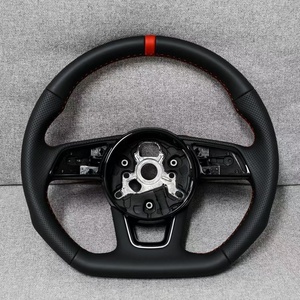 Volante Semiperforado Aplicable para Audi A4LB9A5S4S5A4, Volante Semiperforado Original con Estrella de Retorno - Product Image 6