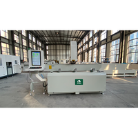 Centre d'usinage CNC à profilés aluminium OUWO 1800 mm avec broche électrique et système de commande servo-moteur tri-axe complet