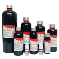 Cadılar bayramı kostüm, zombi, vampir ve canavar makyaj süper gerçekçi sahte vampir kan 30ML cadılar bayramı vampir sahte kan
