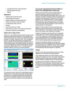 RF 및 벡터 신호 실험실 장비에 적합한 <span class=keywords><strong>Tektronix</strong></span> 스펙트럼 분석기 소프트웨어 - Product Image 6