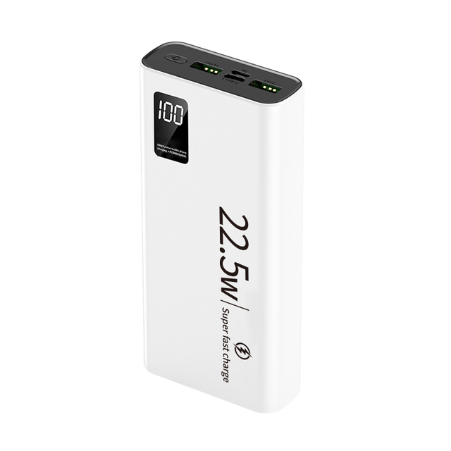 Factory Wholesale PD22.5W Fast Charging 10000mAh 20W Type-C Dual USB Power Bank Hot Sale 20000mAh Power Station