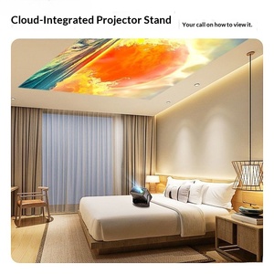 Nuevo Mini Proyector <span class=keywords><strong>de</strong></span> Video 2025 con Alcance Corto, Resolución 1080P, Android 11, Portátil, con Internet Integrado, para Uso en Cine en <span class=keywords><strong>Casa</strong></span> - Product Image 4