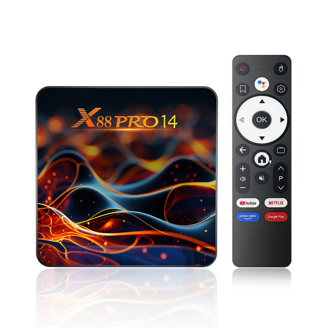 Factory Price Android 14 X88 Pro 14 TV Box RK3518 Chipset Rockchip Quad Core Dual Wifi6 for Multi-domain Application