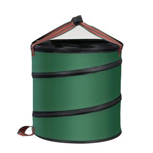 Wholesale Portable Oxford Cloth <b>Foldable</b> Garden Trash Can Reusable Yard Waste <b>Basket</b> for Leaf Collection Outdoor Storage Bag - Product Image 4