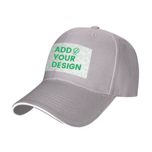 Image personnalisée Casquette de baseball de luxe en velours à 5 panneaux à bord incurvé Style américain à la mode Lettre imprimée sportive Couvre-chef sublimé en caoutchouc - Product Image 5