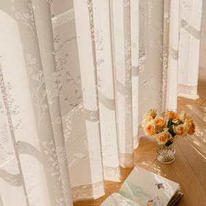 Lo lắng-miễn phí phổ biến sang trọng nội thất Voile rèm cửa bán buôn đám cưới trở lại thả rèm - Product Image 6