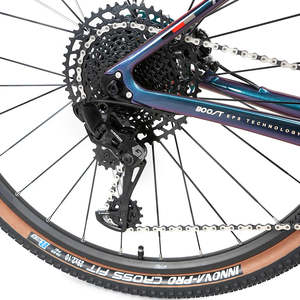 Cadre de vélo VTT en fibre de carbone T900 GX-12 vitesses, haute qualité, rouge HC, 27,5''/29'', unisexe, pour freins à disque, 0,0g, fabriqué en Chine - Product Image 5