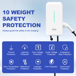Nuevo Cargador para Vehículos Eléctricos WICEN de 11 kW Tipo 2 32A Monofásico, Estación de Carga Rápida con Control por Aplicación Inteligente, Certificación CE ROHS 2 - Product Image 2
