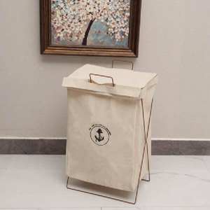 Cesta de <span class=keywords><strong>ropa</strong></span> <span class=keywords><strong>sucia</strong></span>, cesta de almacenamiento plegable, cesta para el hogar, <span class=keywords><strong>cubo</strong></span> para <span class=keywords><strong>ropa</strong></span> de baño - Product Image 6