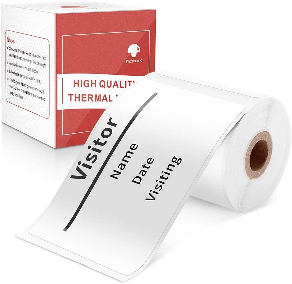 Blanco 45*80mm-100 hojas