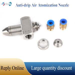FY nueva boquilla atomizadora mezcladora de agua y aire de acero inoxidable <span class=keywords><strong>atomizador</strong></span> de aire <span class=keywords><strong>antigoteo</strong></span> no ajustable para limpieza por pulverización neumática - Product Image 3