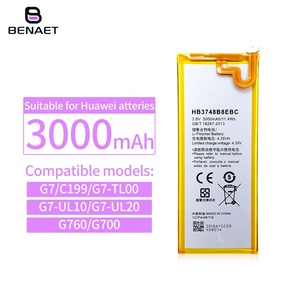 Batería de teléfono móvil de fábrica HB3748B8EBC para <span class=keywords><strong>HUAWEI</strong></span> G7 3000mAh para teléfono móvil <span class=keywords><strong>HUAWEI</strong></span> G7 de 2, 2, 2, 1, 2, 2, 3, 2 - Product Image 5