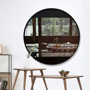 2023 New Design Round Wall Mirror Metal Framed Standing Wall Mirror Decorative Wall Mirror For Bathroom