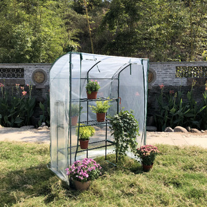 เรือนกระจกพลาสติกขนาดเล็กแบบพกพาสำหรับใช้ในบ้าน - Product Image 3