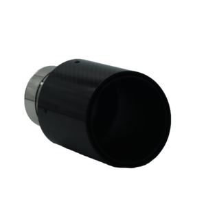 Embouts de tuyau d'échappement en acier inoxydable à <span class=keywords><strong>double</strong></span> couche et à <span class=keywords><strong>sortie</strong></span> unique en fibre de carbone, adaptés aux modèles <span class=keywords><strong>BMW</strong></span> - Product Image 5
