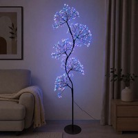 Lampe sur pied LED en forme de S, luminaire moderne décoratif à branches courbées, pour la décoration intérieure, salon, chambre, ambiance
