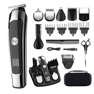 <span class=keywords><strong>Recortadora</strong></span> <span class=keywords><strong>de</strong></span> Pelo Eléctrica <span class=keywords><strong>Profesional</strong></span> 6 en 1 para Hombre, Multifunción, para Recortar <span class=keywords><strong>Barba</strong></span>, Calidad <span class=keywords><strong>de</strong></span> Salón, Uso Doméstico, en Inglés - Product Image 2