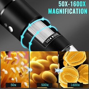 Professional Supplier Latest Optical Industrial Electron Digital USB 1600x 8 LED Illumination LCD Display CMOS Sensor X4-1600x D - Product Image 1
