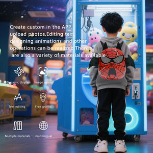 Sac à dos led programmable enfants Led Eyes Bagpack Devil Eyes Light School sac numérique avec écran LED - Product Image 5