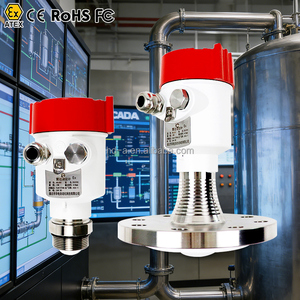 Capteur de niveau d'eau radar sans contact 80G pour particules solides et liquides, sortie 4-20 mA, certifié CE - Product Image 1