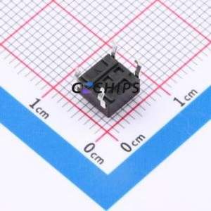 TP10813545 Tactile Switch Through hole Component (THT),6x6mm Switch Single Pole Single Throw Round Button 3.5N Through Hole - Product Image 2
