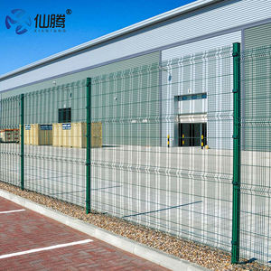 Clôture Jardins extérieurs Panneau incurvé 3D galvanisé Clôture en treillis métallique soudé pour terrain de jeu d'école de <span class=keywords><strong>jardin</strong></span> de route - Product Image 6