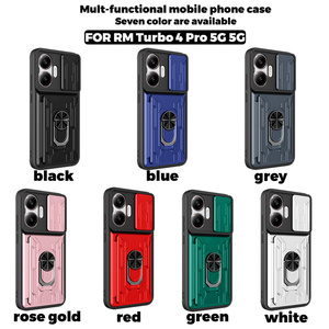 Étui de protection <span class=keywords><strong>portable</strong></span> Lichicase de haute qualité avec béquille et fenêtre coulissante pour <span class=keywords><strong>Redmi</strong></span> Turbo 5 5 Max – Housse de téléphone colorée - Product Image 1