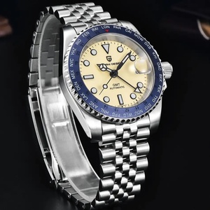 Reloj de Pulsera de Lujo GMT PAGANI DESIGN 1758 con Movimiento Automático NH34, Resistente al Agua 10 ATM, Montre De Luxe Pour Hommes - Product Image 5