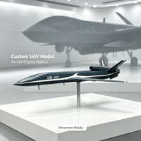 Modèle d'avion UAV personnalisé avec support