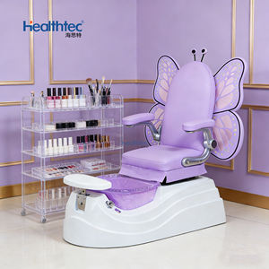 Equipo de Salón de Belleza, Silla de Pedicura Infantil con Diseño de Mariposa para Niñas - Product Image 1