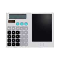 Table d'écriture LCD de 6 pouces avec calculatrice scientifique complète tampons de dessin de Charge solaire éducatifs pour enfants adultes cadeaux